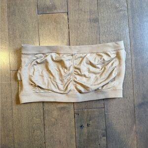 Tan Bandeau Bra Top